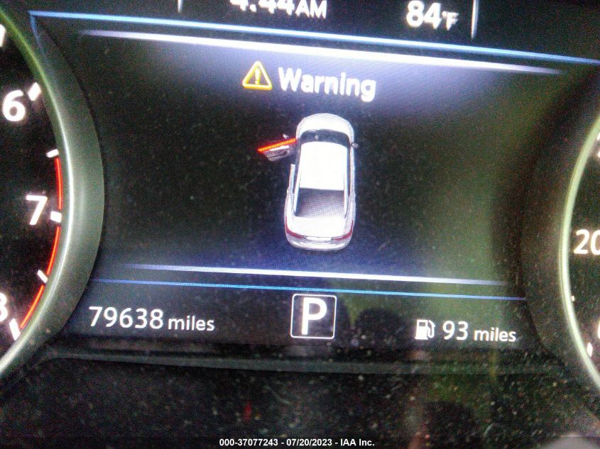 2018 NISSAN MAXIMA 3.5S/SV/SL/SR/PLAT - 1N4AA6AP0JC368667