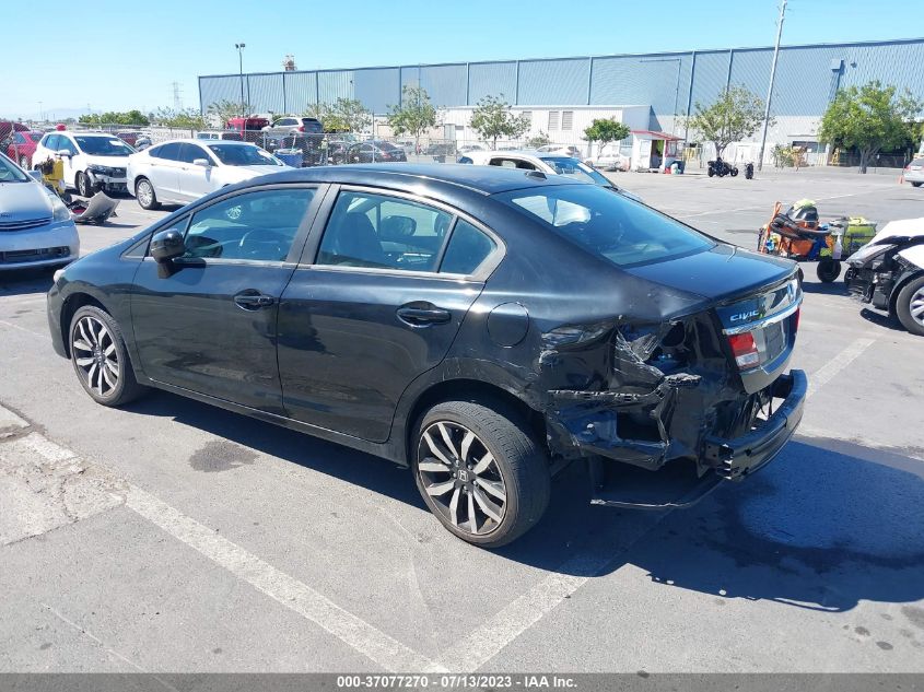 2015 HONDA CIVIC SEDAN EX-L - 2HGFB2F9XFH527099