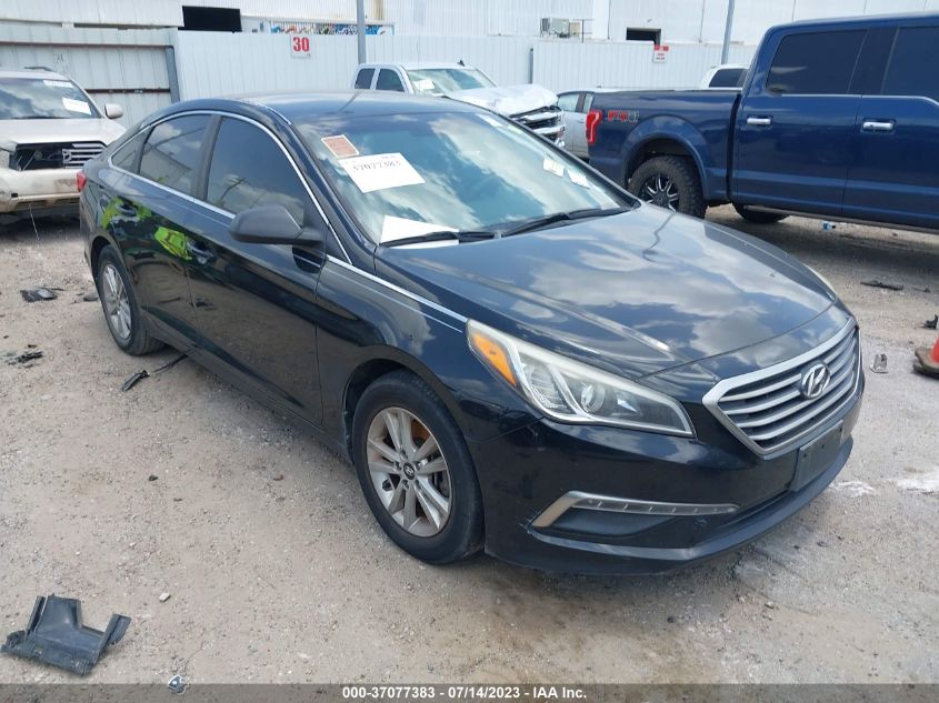 2015 HYUNDAI SONATA 2.4L SE - 5NPE24AF6FH093919