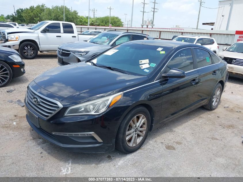 2015 HYUNDAI SONATA 2.4L SE - 5NPE24AF6FH093919