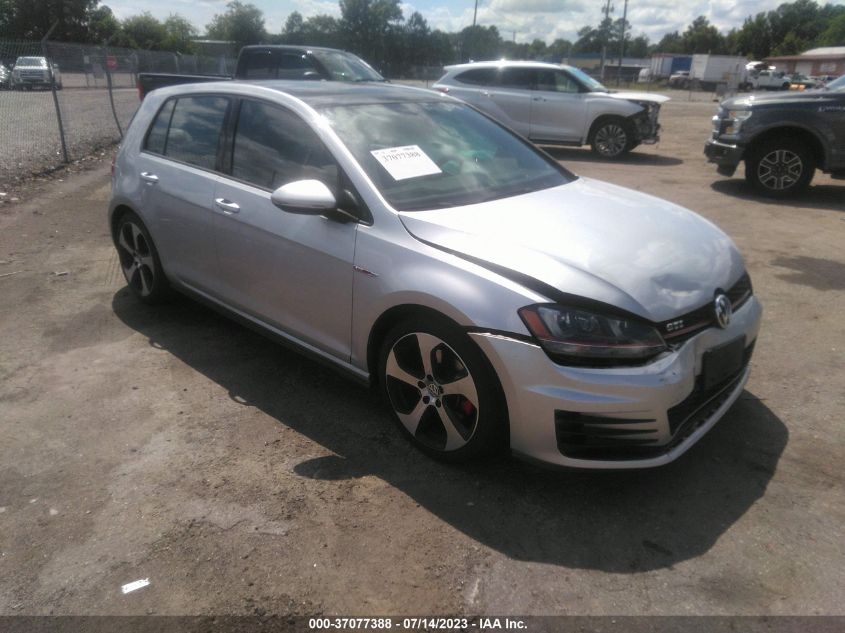 2016 VOLKSWAGEN GOLF GTI SE - 3VW4T7AU0GM005867