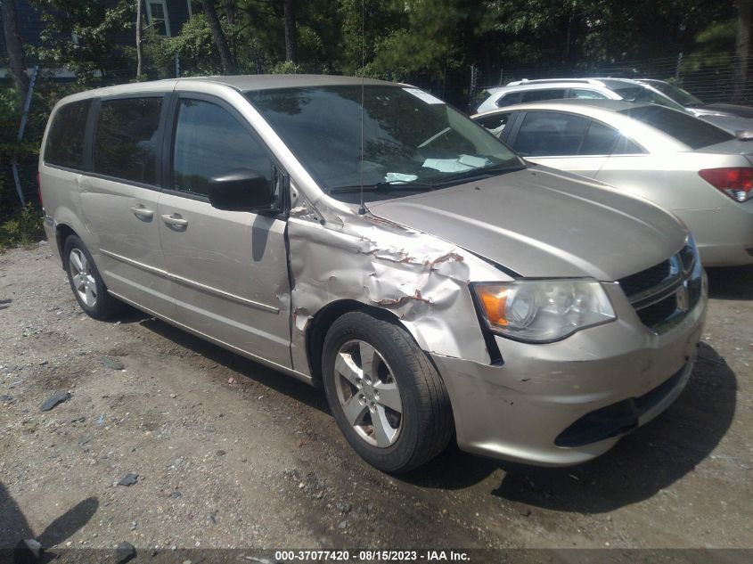 2013 DODGE GRAND CARAVAN SE - 2C4RDGBG5DR602645