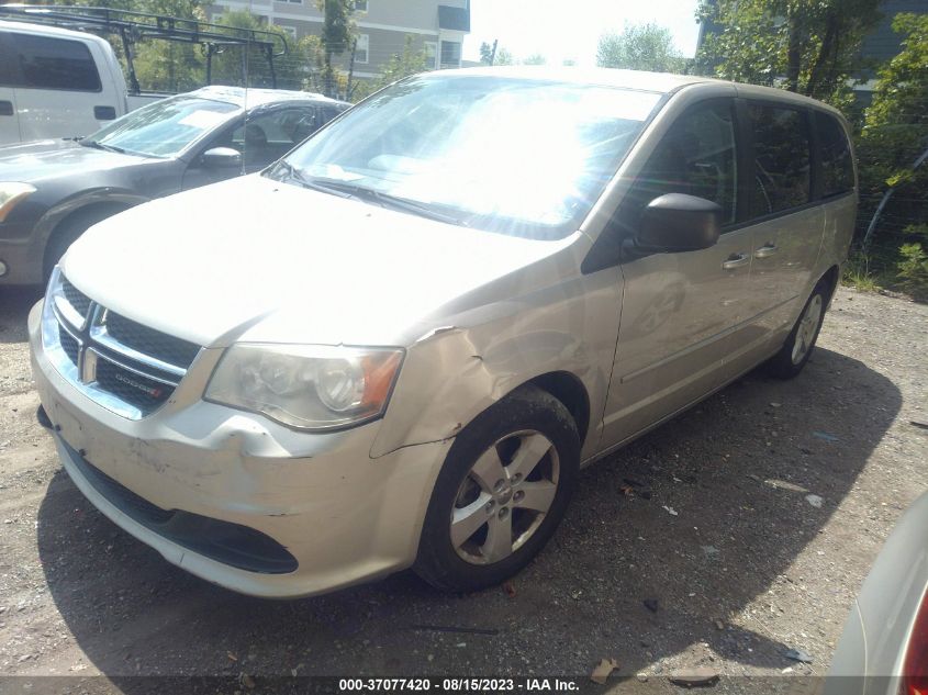 2013 DODGE GRAND CARAVAN SE - 2C4RDGBG5DR602645