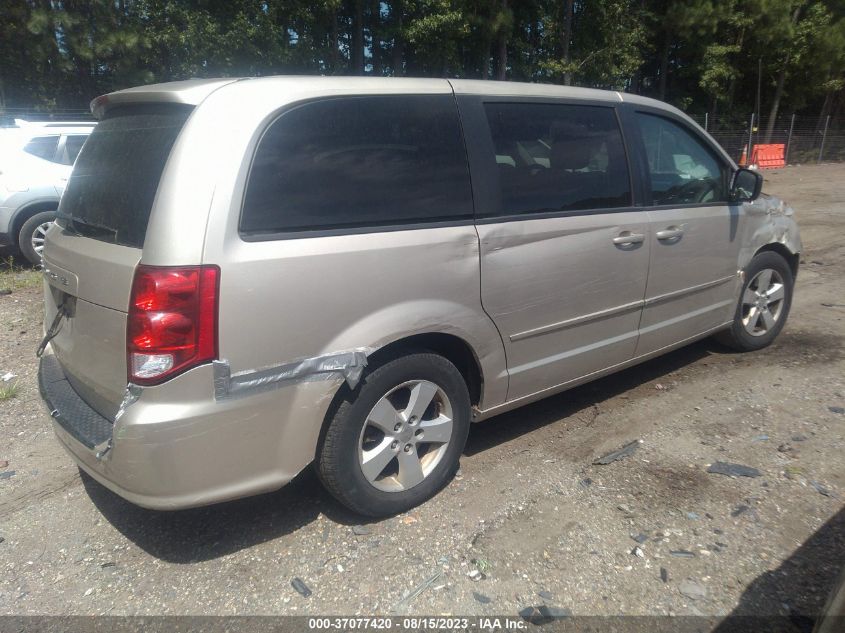 2013 DODGE GRAND CARAVAN SE - 2C4RDGBG5DR602645