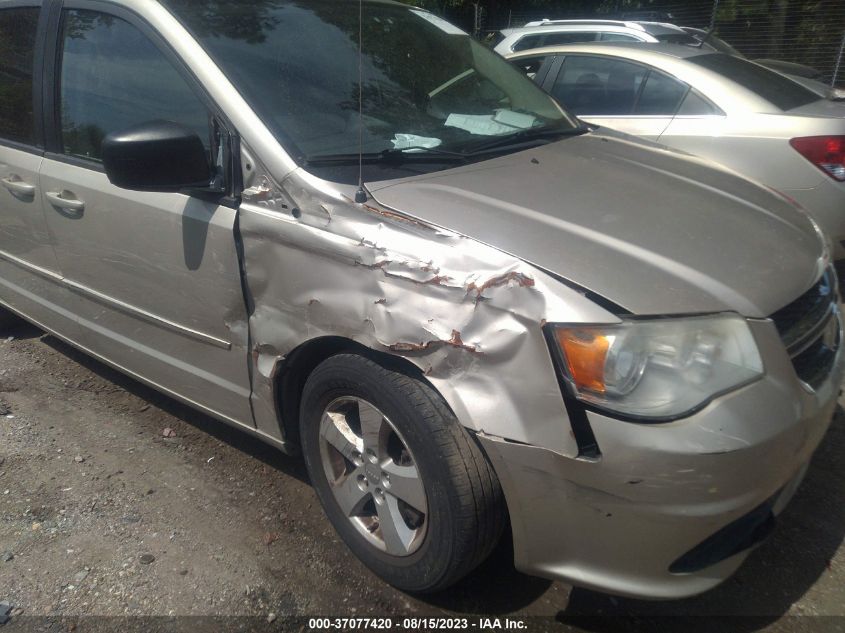 2013 DODGE GRAND CARAVAN SE - 2C4RDGBG5DR602645