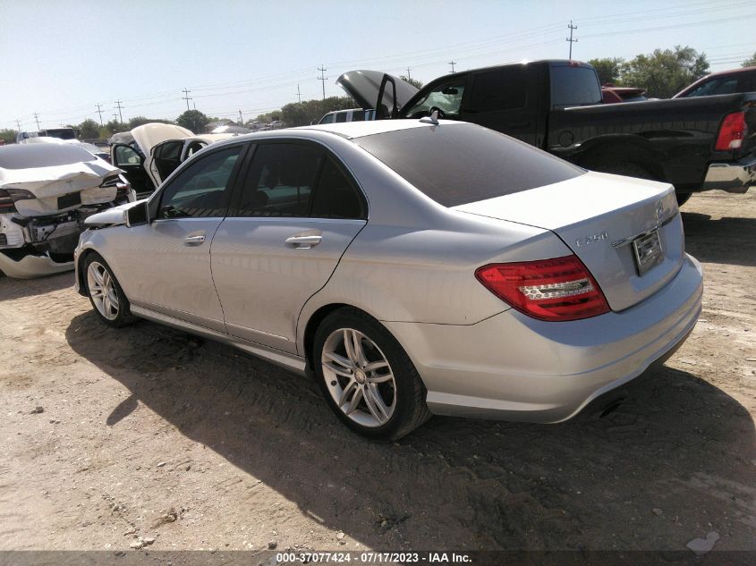 2013 MERCEDES-BENZ C-CLASS C 250 - WDDGF4HB4DR296237
