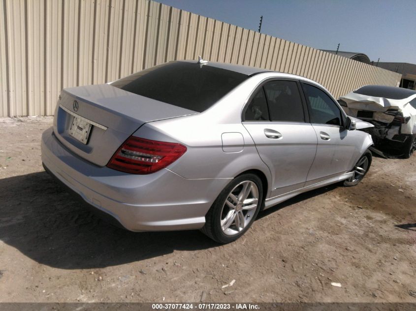 2013 MERCEDES-BENZ C-CLASS C 250 - WDDGF4HB4DR296237