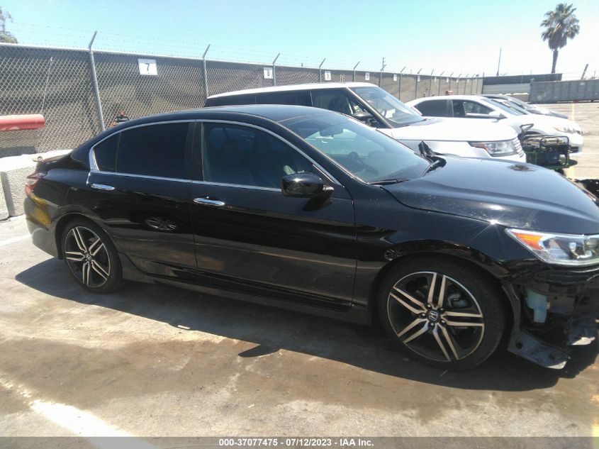 2017 HONDA ACCORD SEDAN SPORT - 1HGCR2F58HA289234