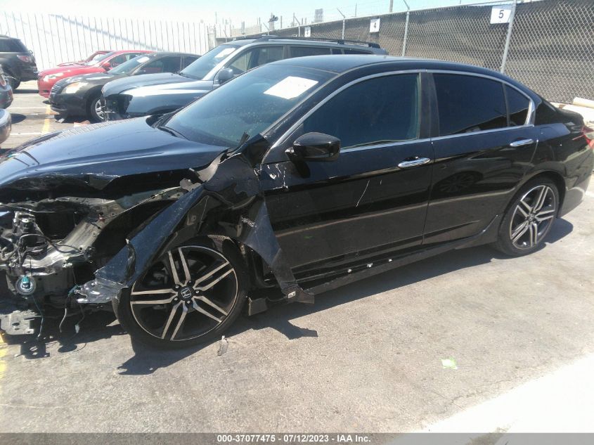 2017 HONDA ACCORD SEDAN SPORT - 1HGCR2F58HA289234