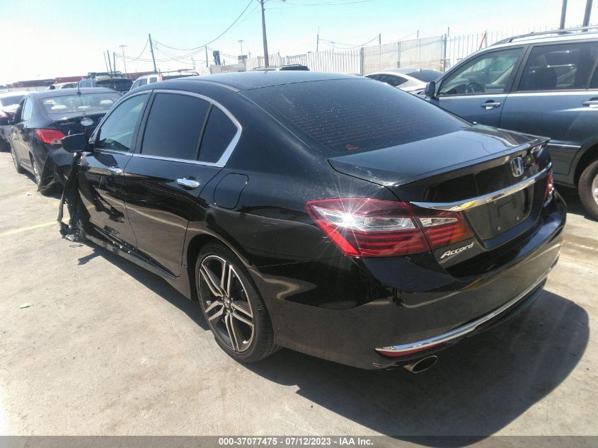 2017 HONDA ACCORD SEDAN SPORT - 1HGCR2F58HA289234