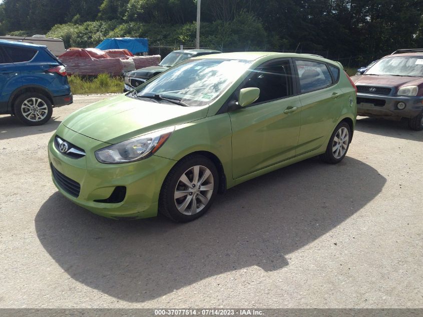 2013 HYUNDAI ACCENT SE - KMHCU5AE4DU079773