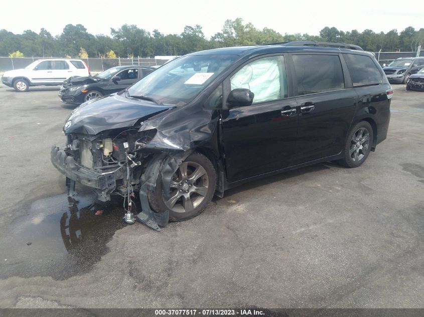 5TDXK3DC5FS676352 2015 TOYOTA SIENNA, photo no. 2