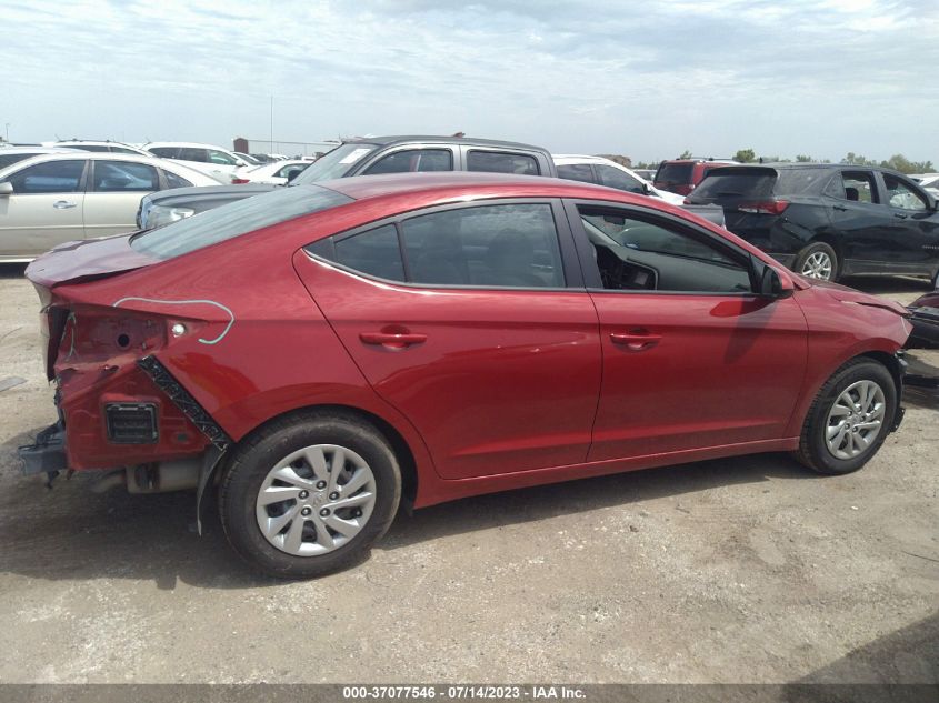 2019 HYUNDAI ELANTRA SE - KMHD74LF0KU795062