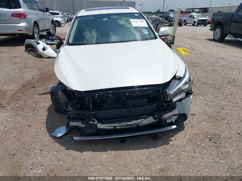 2022 INFINITI Q50 LUXE - JN1EV7BP2NM311927