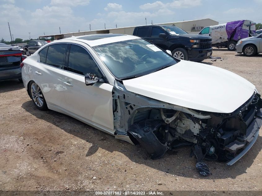 2022 INFINITI Q50 LUXE - JN1EV7BP2NM311927