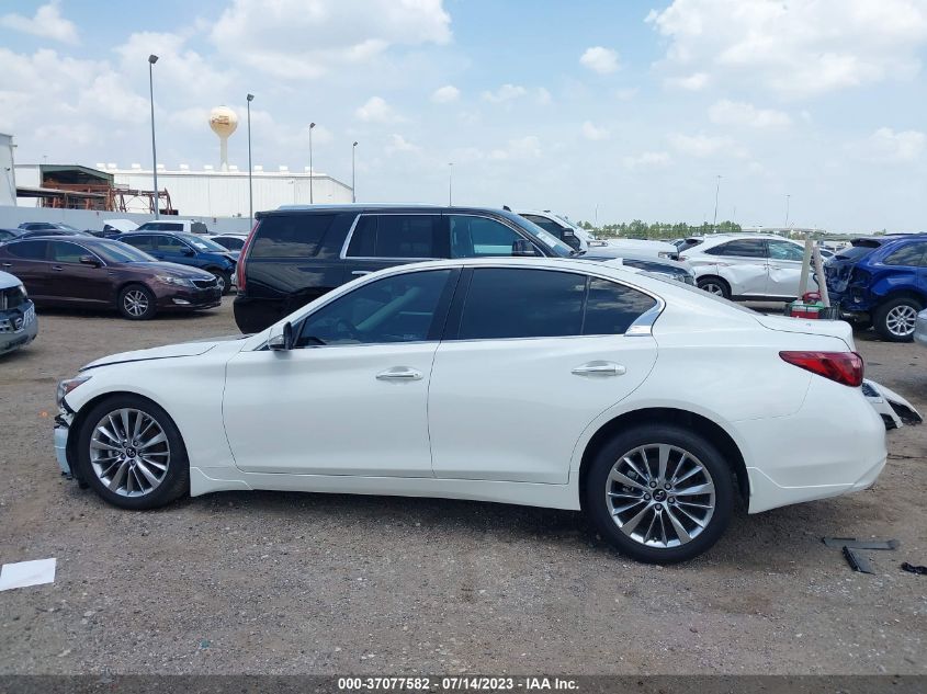2022 INFINITI Q50 LUXE - JN1EV7BP2NM311927