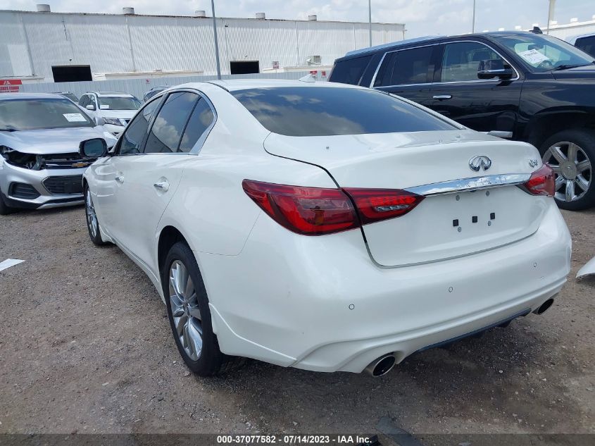 2022 INFINITI Q50 LUXE - JN1EV7BP2NM311927