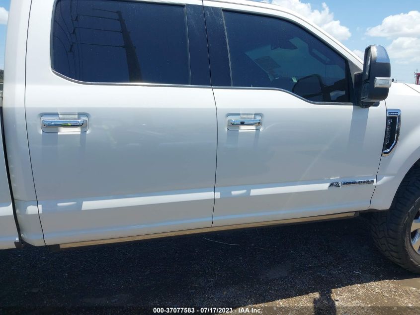 2017 FORD SUPER DUTY F-250 SRW LARIAT/PLATINUM - 1FT7W2BT0HEB34392
