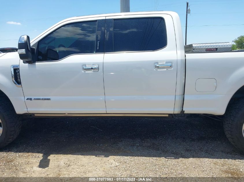 2017 FORD SUPER DUTY F-250 SRW LARIAT/PLATINUM - 1FT7W2BT0HEB34392