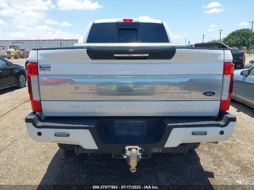 2017 FORD SUPER DUTY F-250 SRW LARIAT/PLATINUM - 1FT7W2BT0HEB34392