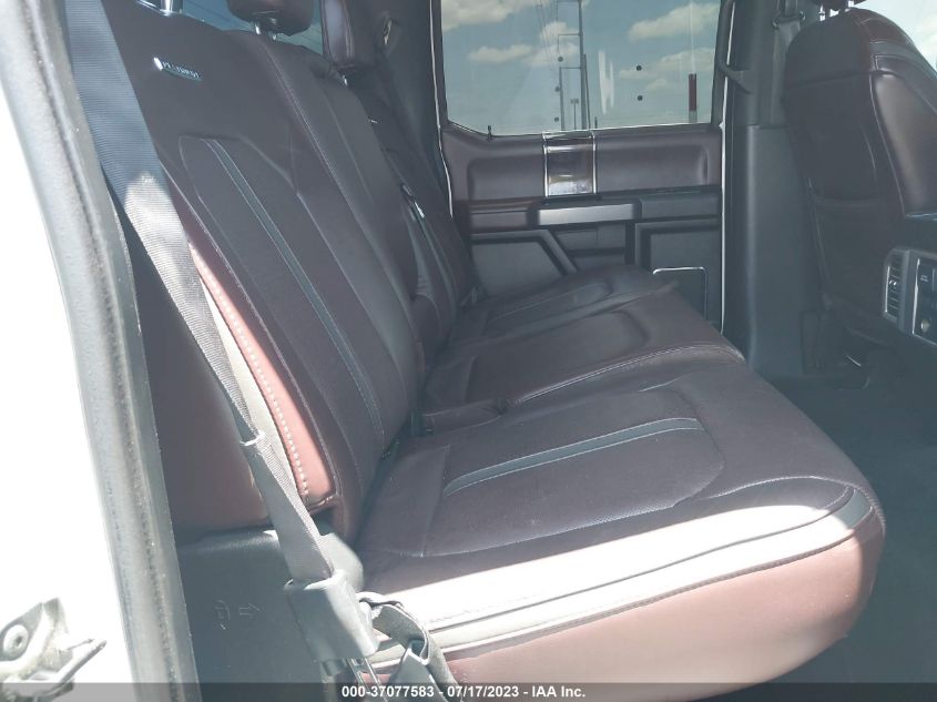 2017 FORD SUPER DUTY F-250 SRW LARIAT/PLATINUM - 1FT7W2BT0HEB34392