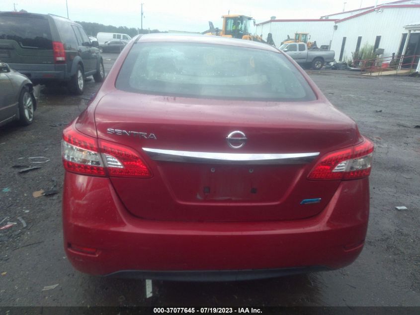 2013 NISSAN SENTRA S - 3N1AB7AP8DL560444