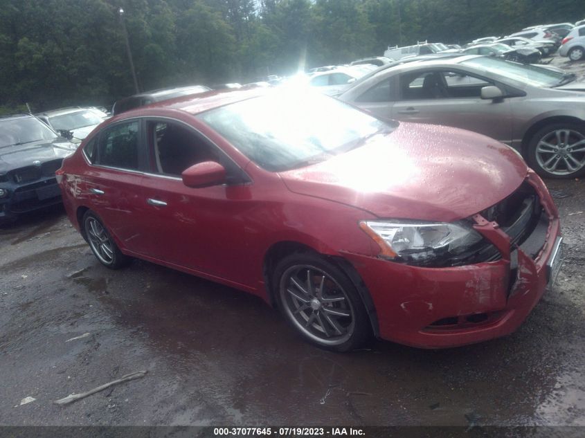 2013 NISSAN SENTRA S - 3N1AB7AP8DL560444