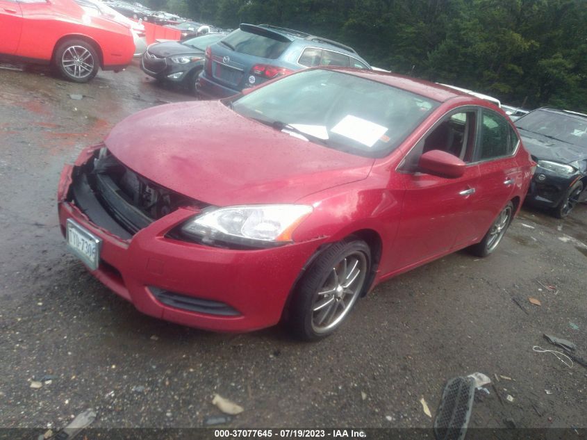 2013 NISSAN SENTRA S - 3N1AB7AP8DL560444