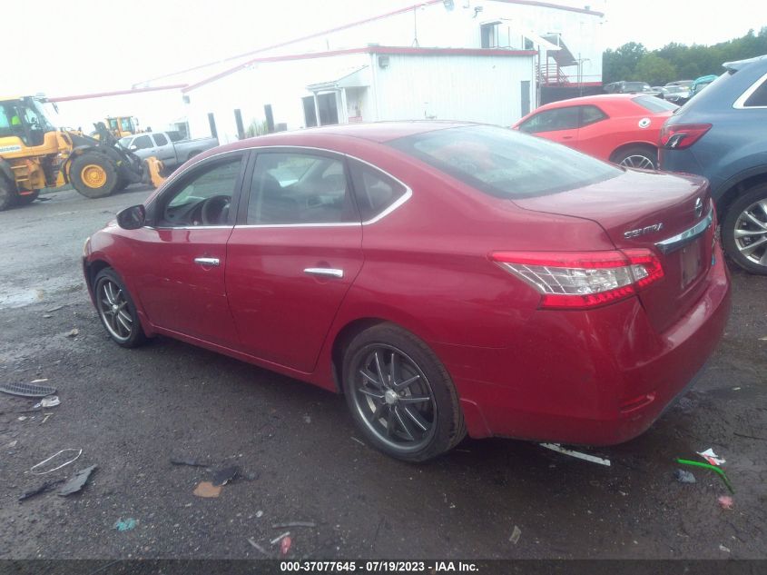 2013 NISSAN SENTRA S - 3N1AB7AP8DL560444