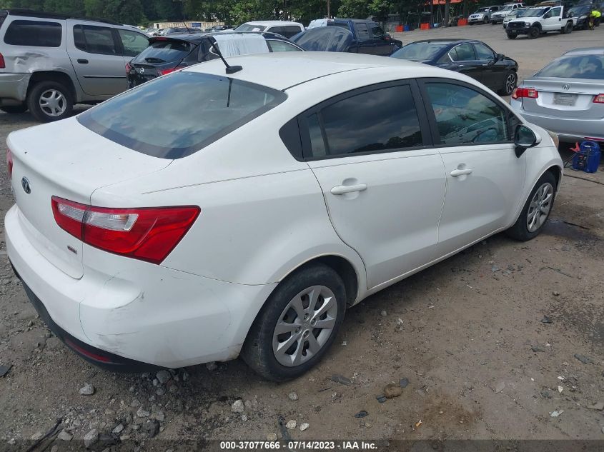2015 KIA RIO LX - KNADM4A37F6528255