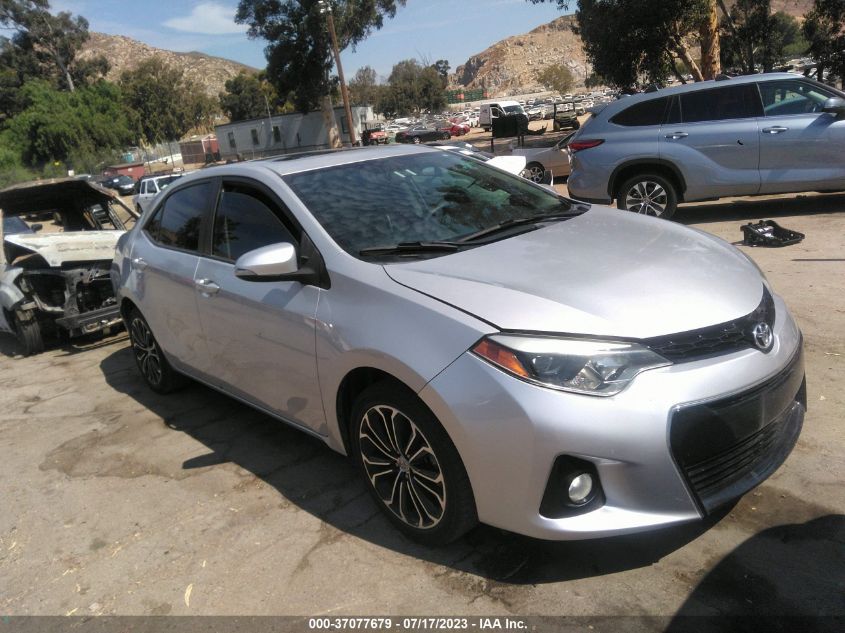 2014 TOYOTA COROLLA L/LE/S/S PLUS/LE PLUS - 5YFBURHE0EP006363