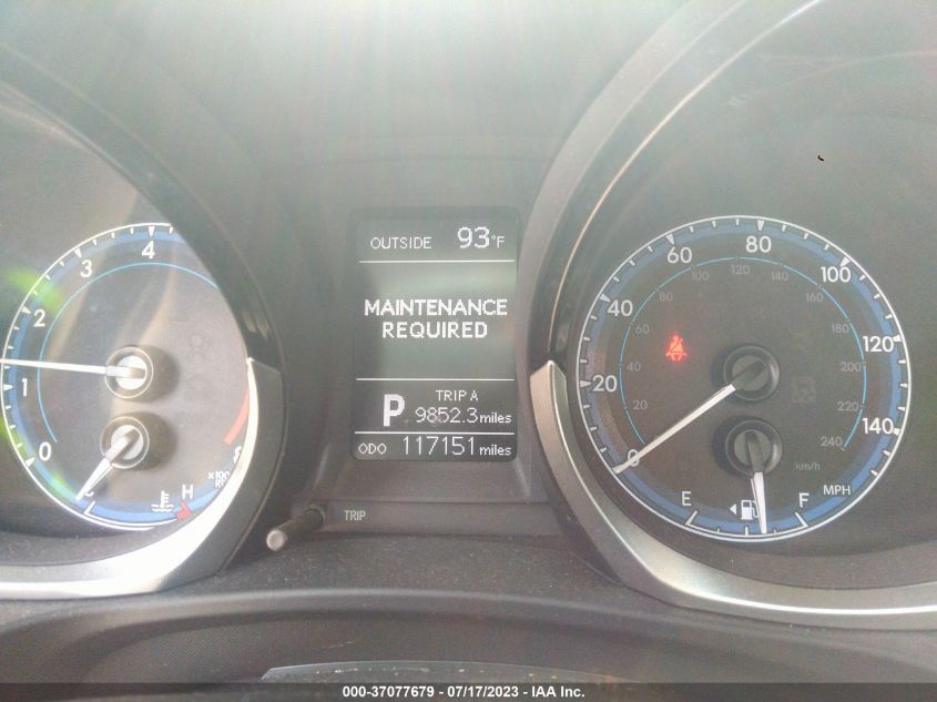 2014 TOYOTA COROLLA L/LE/S/S PLUS/LE PLUS - 5YFBURHE0EP006363