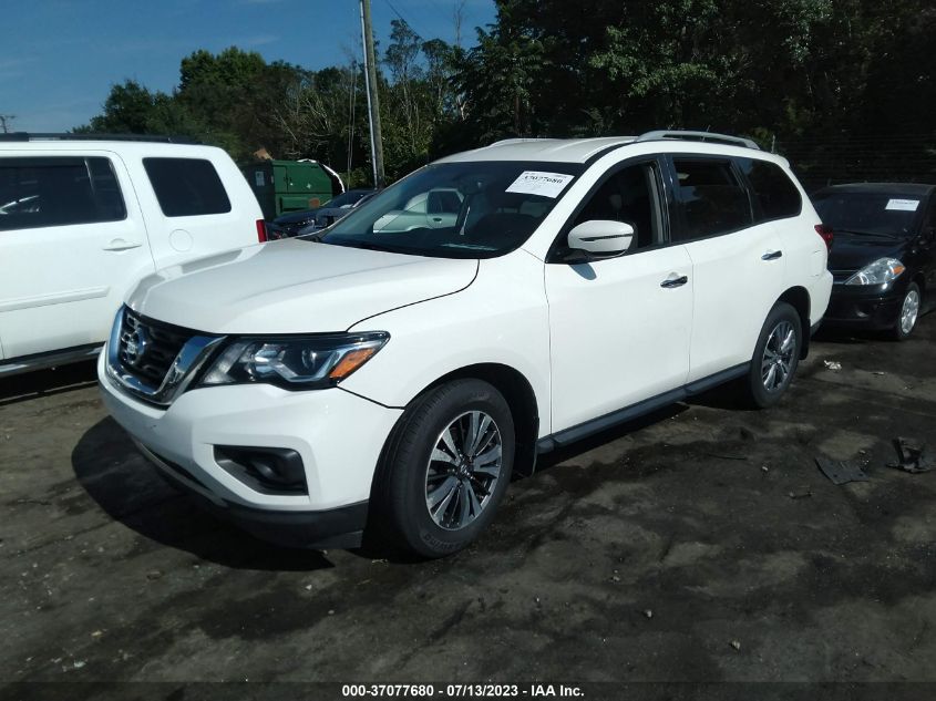 2017 NISSAN PATHFINDER SV - 5N1DR2MM7HC689735