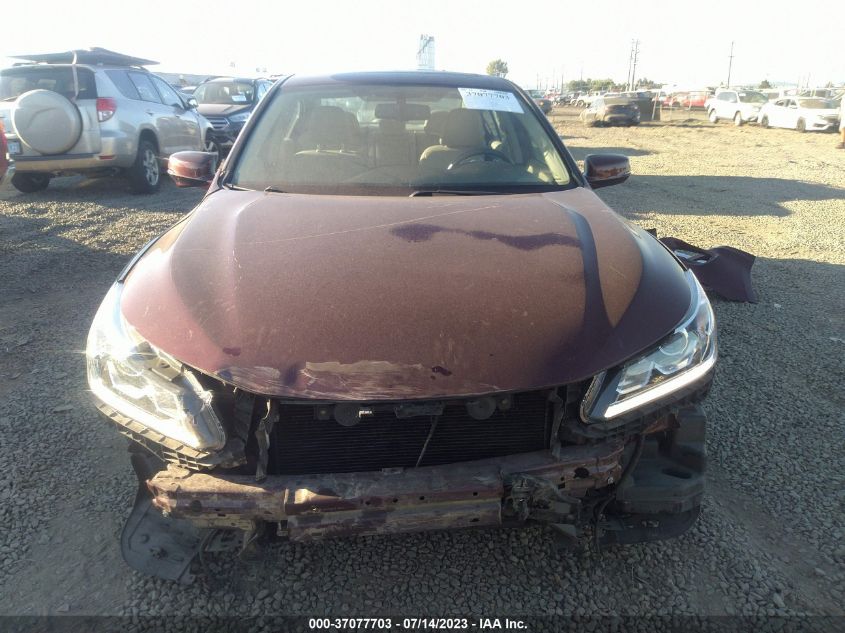 2016 HONDA ACCORD SEDAN EX-L - 1HGCR2F87GA151189