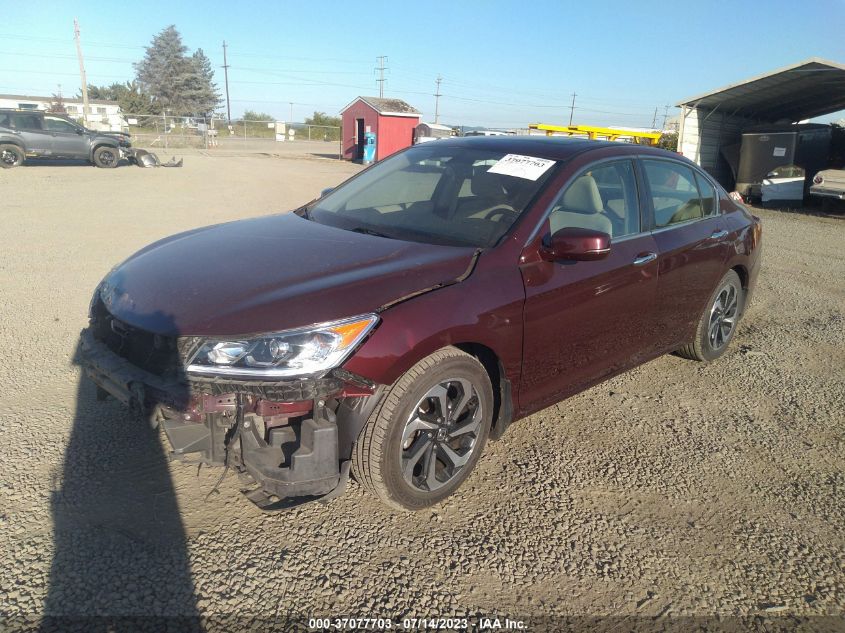 2016 HONDA ACCORD SEDAN EX-L - 1HGCR2F87GA151189
