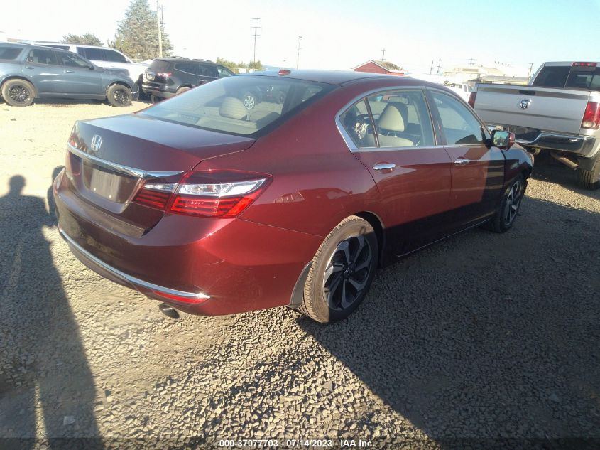 2016 HONDA ACCORD SEDAN EX-L - 1HGCR2F87GA151189