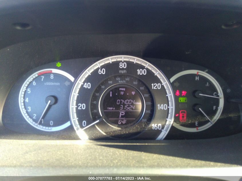 2016 HONDA ACCORD SEDAN EX-L - 1HGCR2F87GA151189