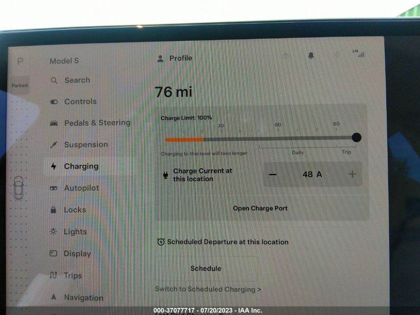 2023 TESLA MODEL S - 5YJSA1E54PF511108