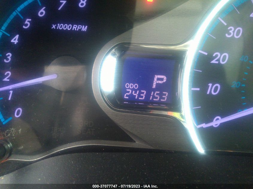 2014 TOYOTA SIENNA XLE/LIMITED - 5TDYK3DC8ES476648