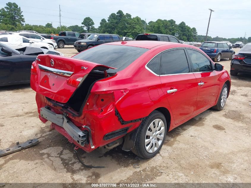 2017 NISSAN SENTRA SV - 3N1AB7AP7HL696036