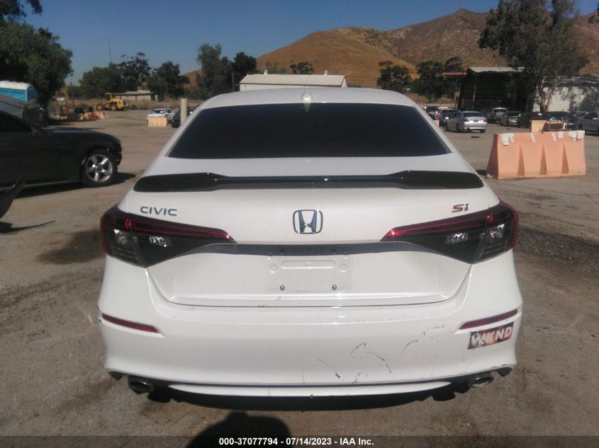 2022 HONDA CIVIC SI 2HGFE1E50NH473455