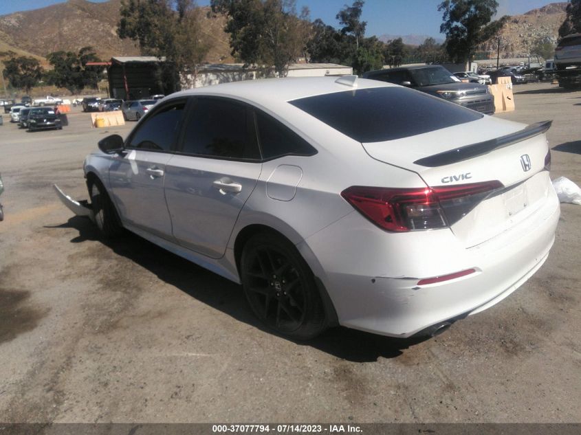 2022 HONDA CIVIC SI 2HGFE1E50NH473455