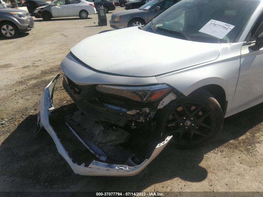 2022 HONDA CIVIC SI 2HGFE1E50NH473455