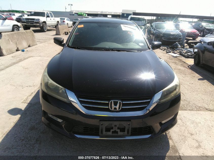 2014 HONDA ACCORD SEDAN SPORT - 1HGCR2F52EA258282