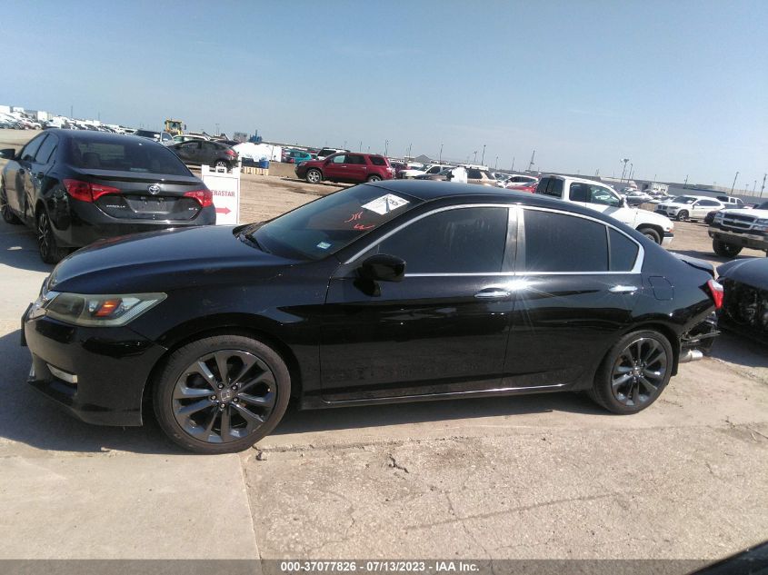 2014 HONDA ACCORD SEDAN SPORT - 1HGCR2F52EA258282