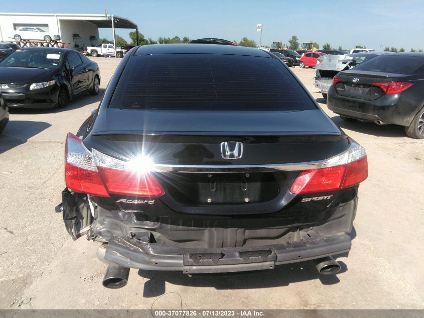 2014 HONDA ACCORD SEDAN SPORT - 1HGCR2F52EA258282