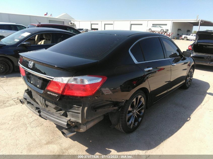 2014 HONDA ACCORD SEDAN SPORT - 1HGCR2F52EA258282