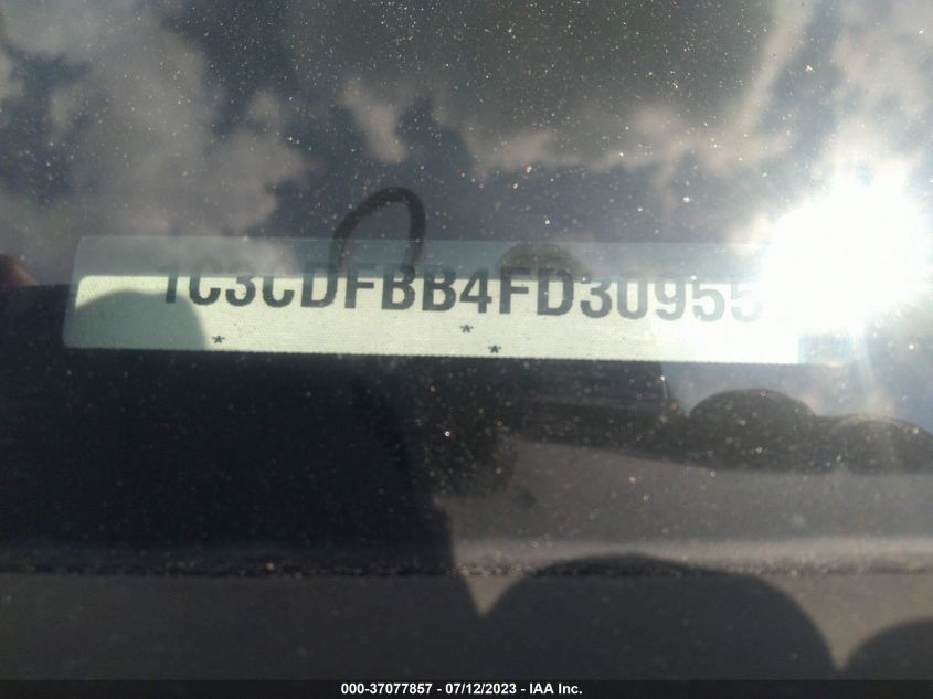 2015 DODGE DART SXT - 1C3CDFBB4FD309558