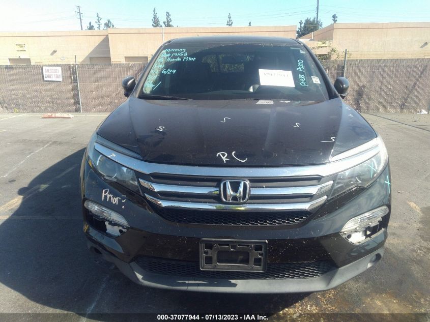 2016 HONDA PILOT EX-L - 5FNYF5H87GB033601