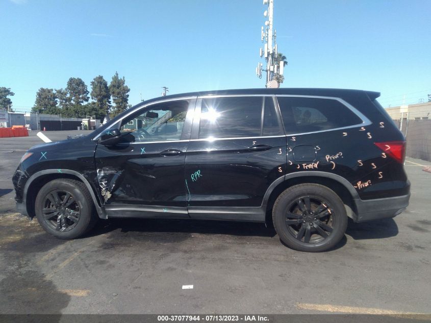 2016 HONDA PILOT EX-L - 5FNYF5H87GB033601